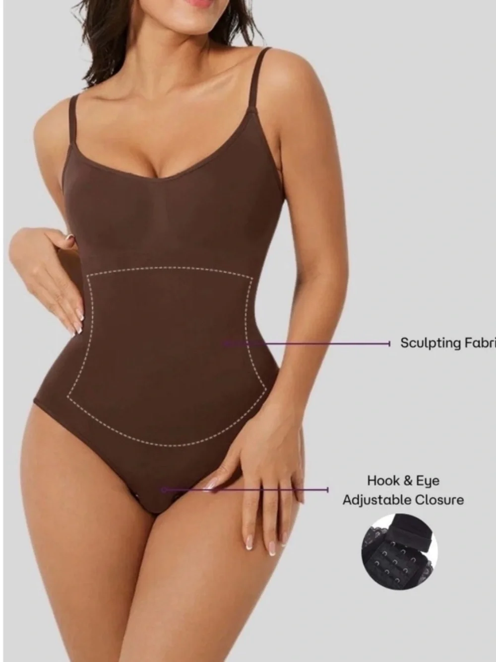 Pink Seamless Strap Bodysuit